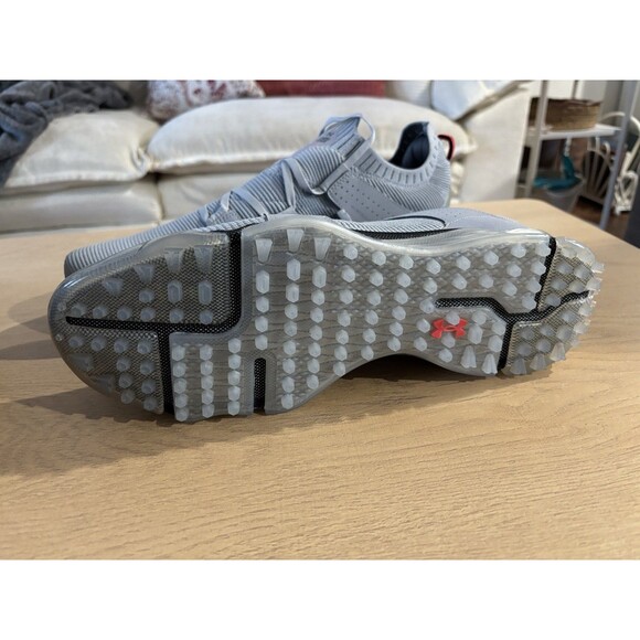 Mens Under Armour Golf Shoes 13 HOVR Tour SL Spikeless Gray Waterproof main image 5